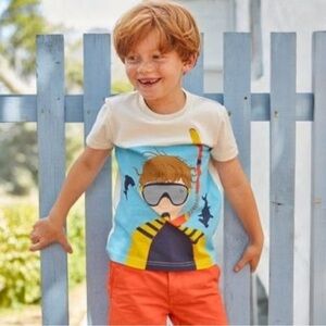 Mini Boden | Snorkel Graphic T-Shirt (4-5 yrs) 🤿